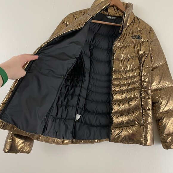 The North Face Aconcagua Puffer Jacket II Metallic Copper Women's Size Large - Picture 6 of 8
